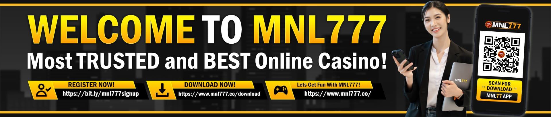 MNL777 Casino Register - Legal Philippine Online Casino