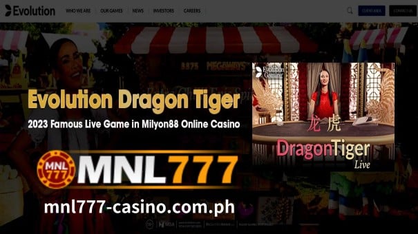 Ang Evolution Dragon Tiger isang kapanapanabik MNL777 online casino live na laro na lalong nagiging popular sa Asia at iba pang mga rehiyon.