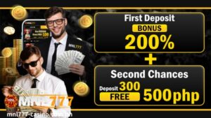 Ang programang "First Deposit Bonus 200%" ay isang magandang pagkakataon para sa MNL777 Casino na magbigay sa iyo ng mas maraming